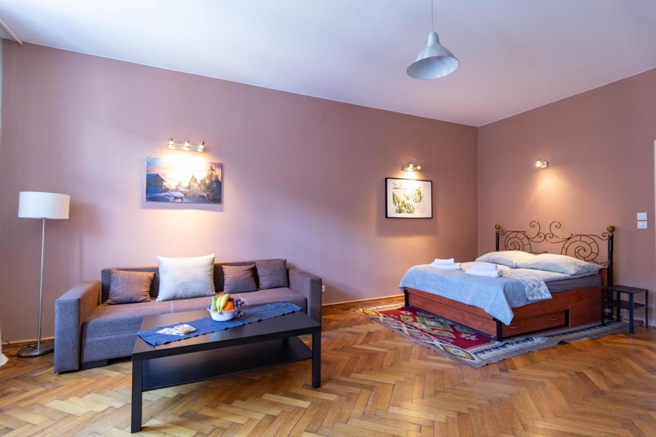 Spacious, Central & Artistic W/Brand New Bathroom! Krakau Exterior foto